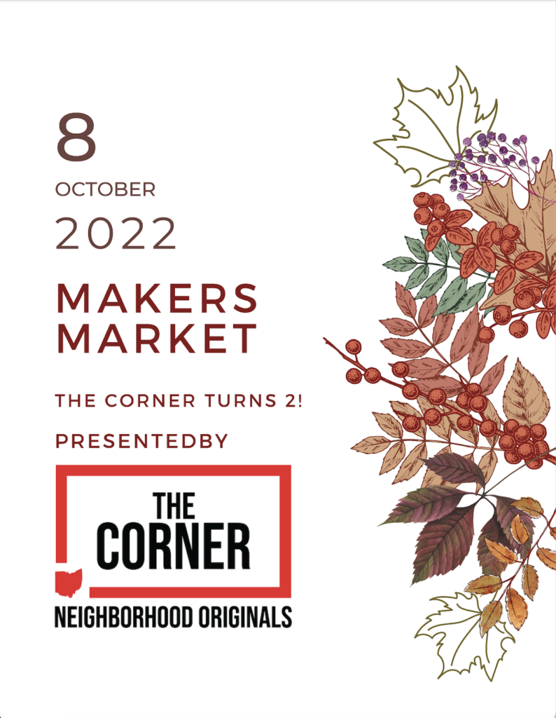 Makers Market Flyer, October 8th from 10am-4pm